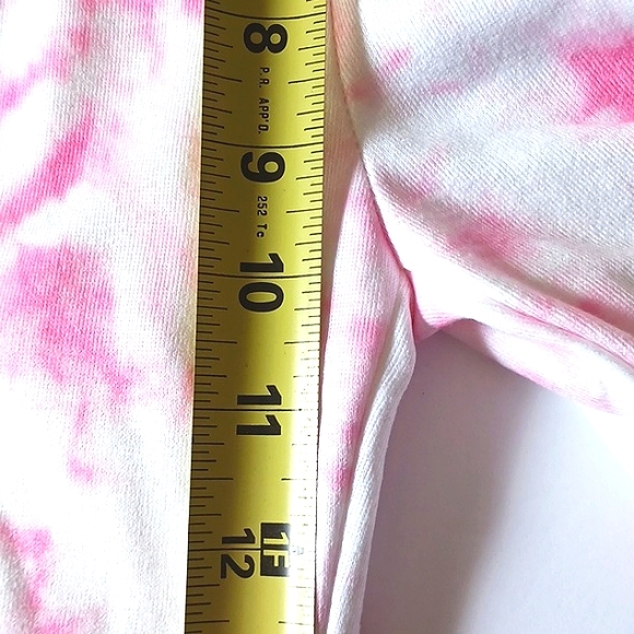 BODY Glove Tie-Dye Pink/White Girl's Joggers Size 12 - Picture 9 of 11